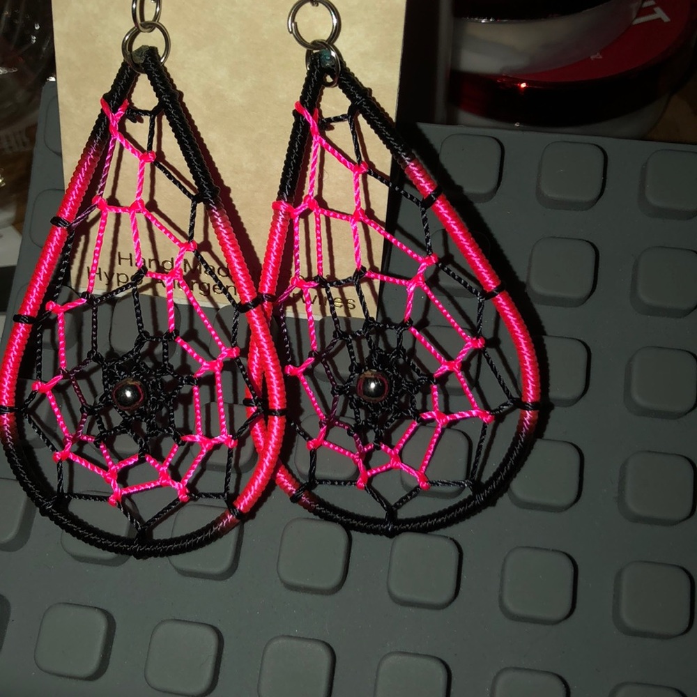 New Handmade Earrings from Peru Dreamcatchers